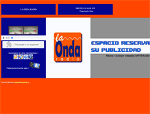 Tablet Screenshot of laondaradio.es